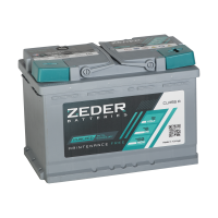 Аккумулятор ZEDER 6ст-78 (0) евро