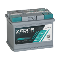 Аккумулятор ZEDER 6ст-65 (0) евро