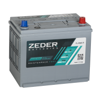 Аккумулятор ZEDER ASIA 6ст-75 (0) евро